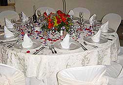 Mesa decorada