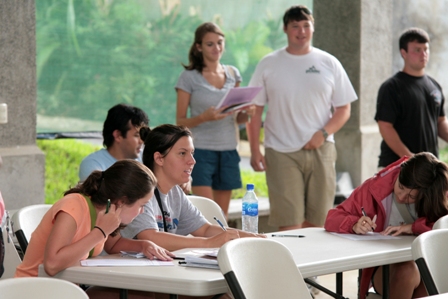 �rea para din�micas de grupo / Team Building